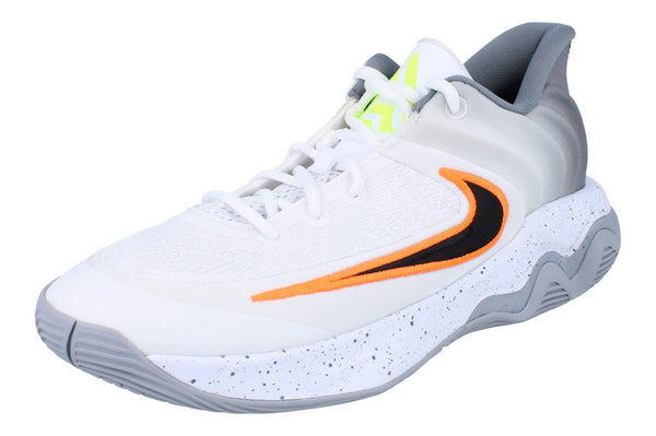 Nike Giannis Immortality 4 Mens Basketball Trainers Fq3680 Shoes  102 - White Black Volt Wolf Grey 102 - Photo 0