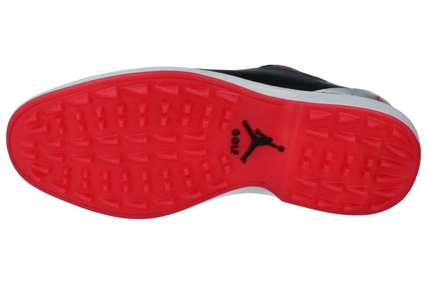 Nike Air Jordan Adg 5 Mens Golf Shoes Fq6642  001 - Black Fire Red Metallic Silver 001 - Photo 0