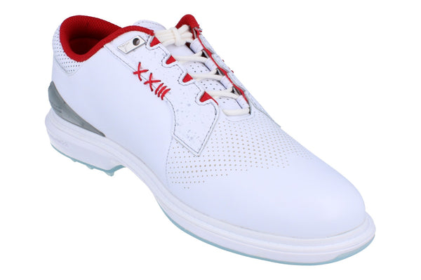 Nike Air Jordan Adg 5 Mens Golf Shoes Fq6642  101 - White Fire Red Metallic Silver 101 - Photo 0