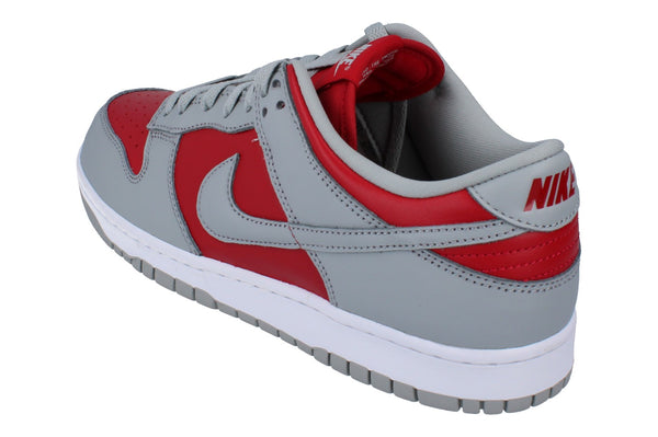 Nike Dunk Low QS Mens Trainers Fq6965 600 - Varsity Red Silver White 600 - Photo 0