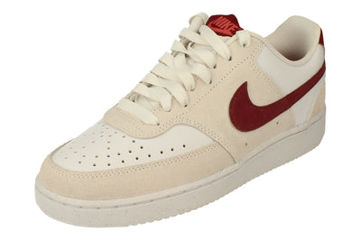 Nike Court Vision Lo Womens Trainers Fq7628  100 - White Team Red 100 - Photo 0