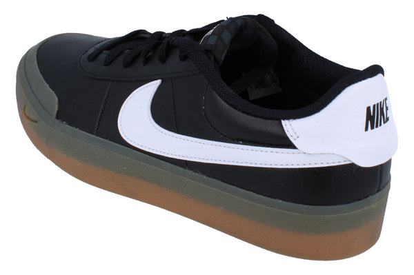 Nike Court Shot Mens Trainers Fq8146 003 - Black White Gum Light Brown 003 - Photo 0