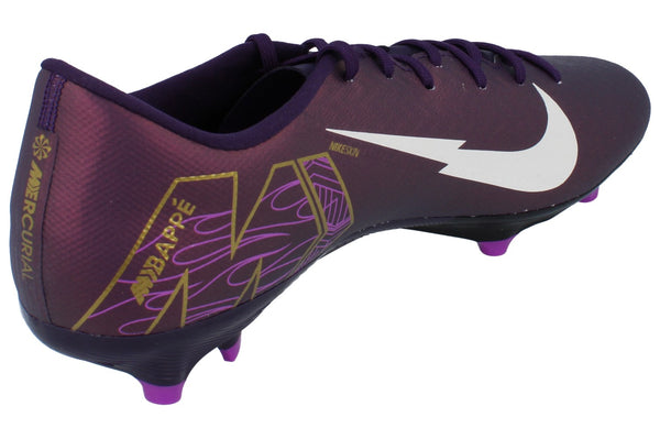 Nike Zoom Vapor 16 Academy Km Fg/Mg Mens Football Boots Fq8377 500 - Grand Purple Pale Ivory 500 - Photo 0