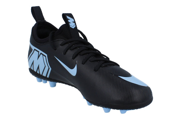 Nike Junior Zoom Vapor 16 Academy AG Football Boots Fq8403 001 - Black Ice Blue 001 - Photo 0