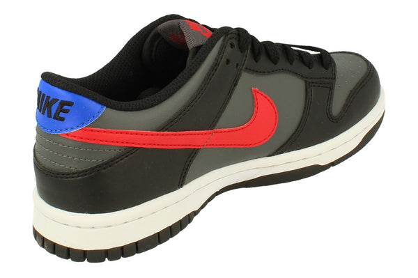 Nike Dunk Low GS Trainers Fv0373  001 - Black University Red White 001 - Photo 0