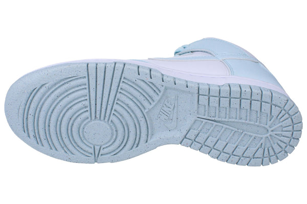 Nike Womens Dunk High NN Trainers Fv5960  100 - White Glacier Blue White 100 - Photo 0