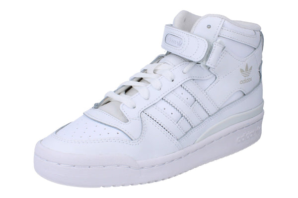 Adidas Forum Mid Junior Trainers Sneakers FZ2086 - White White White Fz2086 - Photo 0