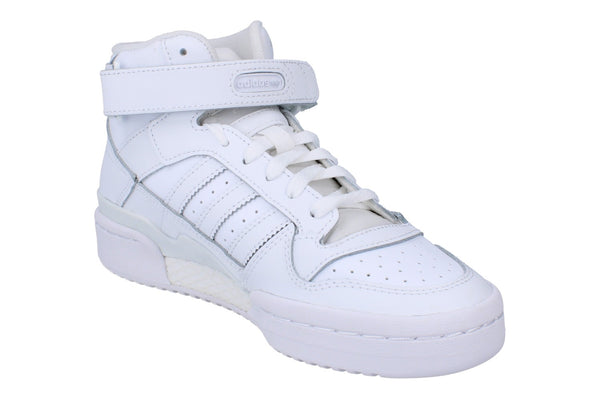 Adidas Forum Mid Junior Trainers Sneakers FZ2086 - White White White Fz2086 - Photo 0