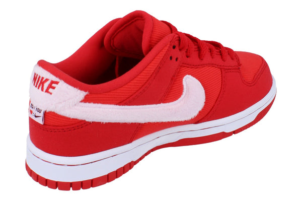Nike Dunk Low GS Trainers Fz3548 612 - Fire Red Pink Foam Light Crimson 612 - Photo 0