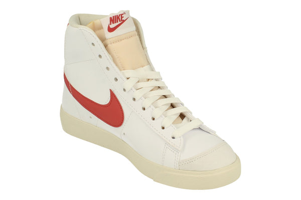 Nike Womens Blazer Mid 77 NN Trainers Fz3626  100 - White Adobe Red Stardust Sail 100 - Photo 0