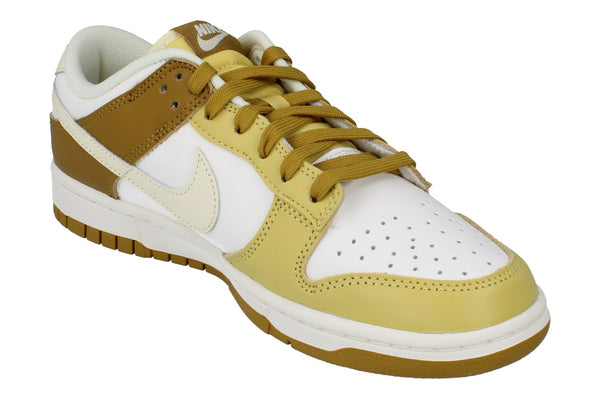 Nike Dunk Low Retro Mens Trainers Fz4042 716 - Bronzine Coconut Milk 716 - Photo 0