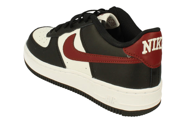 Nike Air Force 1 GS Trainers Fz4351  001 - Black Dark Team Red 001 - Photo 0