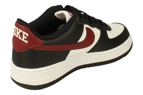 Nike Air Force 1 GS Trainers Fz4351  001 - Black Dark Team Red 001 - Photo 0