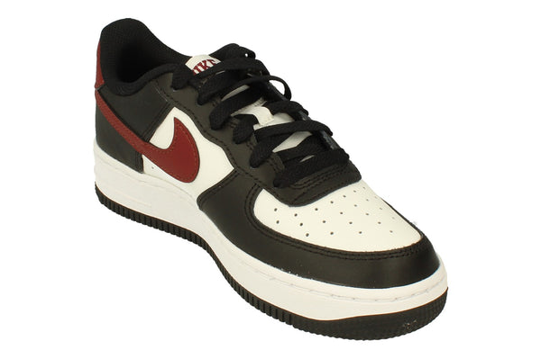 Nike Air Force 1 GS Trainers Fz4351  001 - Black Dark Team Red 001 - Photo 0
