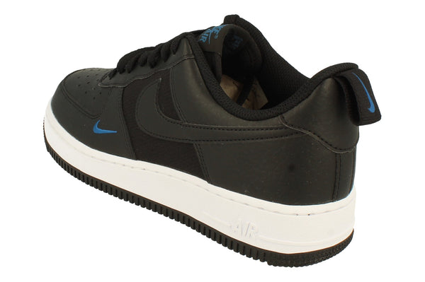 Nike Air Force 1 07 Mens Trainers Fz4625 001 - Black Court Blue White 001 - Photo 0