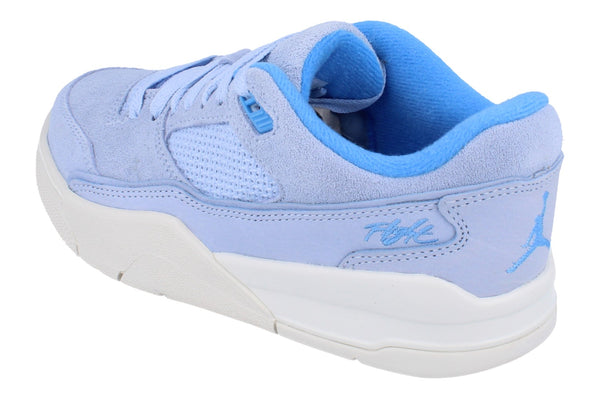 Nike Womens Air Jordan Flight Court Trainers Fz9854  400 - Hydrogen Blue University Blue 400 - Photo 0