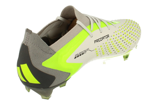 Adidas Predator Accuracy.1 L FG Mens Football Boots  GZ0032 - White Black Lime Gz0032 - Photo 0