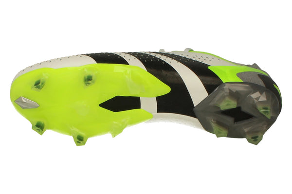 Adidas Predator Accuracy.1 L FG Mens Football Boots  GZ0032 - White Black Lime Gz0032 - Photo 0