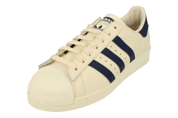 Adidas Originals Superstar 82 Mens Trainers Sneakers  GZ1537 - Off White Navy Blue Gz1537 - Photo 0