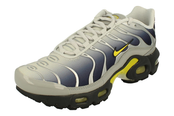 Nike Air Max Plus GS Trainers Hf0030  001 - Metallic Silver Opti Yellow 001 - Photo 0