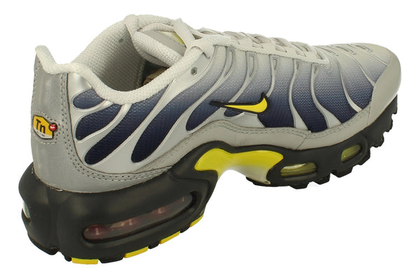 Nike Air Max Plus GS Trainers Hf0030  001 - Metallic Silver Opti Yellow 001 - Photo 0