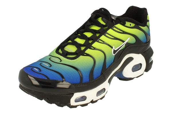 Nike Air Max Plus GS Trainers Hf0093 400 - Racer Blue Black Volt White 400 - Photo 0
