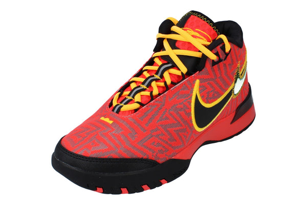Nike Lbj Nxxt Genisus Mens Basketball Trainers Hf0712  600 - Bright Crimson Laser Orange 600 - Photo 0
