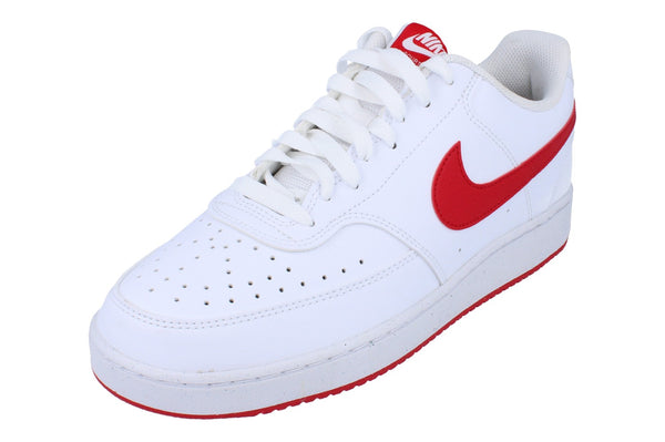 Nike Court Vision Lo NN Ess Mens Trainers Hf1744  101 - White University Red 101 - Photo 0