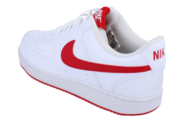 Nike Court Vision Lo NN Ess Mens Trainers Hf1744  101 - White University Red 101 - Photo 0