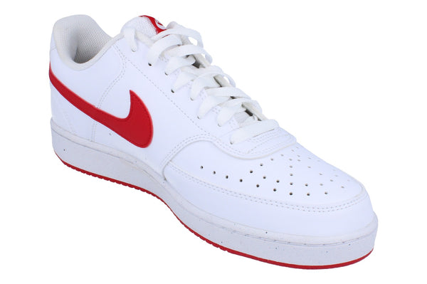 Nike Court Vision Lo NN Ess Mens Trainers Hf1744  101 - White University Red 101 - Photo 0