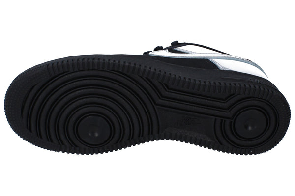 Nike Air Force 1 Low Retro Mens Trainers Hf2885 Sneakes Shoes 001 - Black Chrome Black 001 - Photo 0