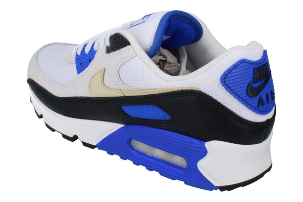 Nike Air Max 90 PRM Mens Trainers Hf3449 100 - White Khaki Racer Blue Black 100 - Photo 0