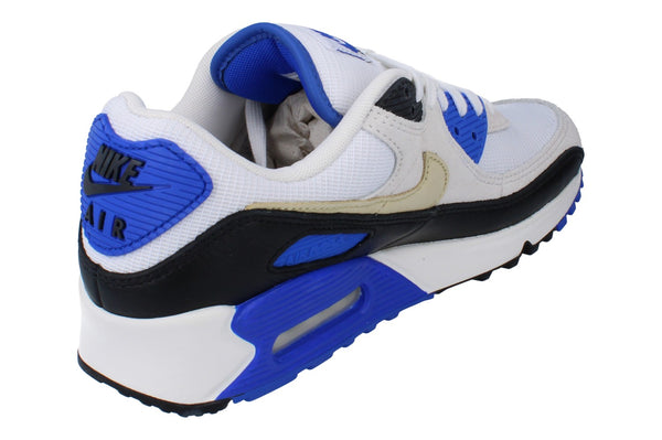 Nike Air Max 90 PRM Mens Trainers Hf3449 100 - White Khaki Racer Blue Black 100 - Photo 0