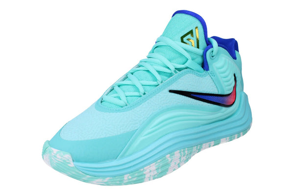 Nike Giannis Freak 7 Mens Basketball Trainers Hf3450 Shoes  402 - Light Aqua Bright Crimson 402 - Photo 0