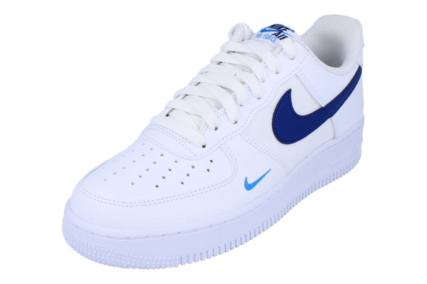 Nike Air Force 1 07 Mens Trainers Hf3836  100 - White Deep Royal Blue 100 - Photo 0