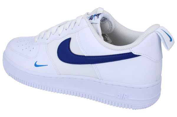 Nike Air Force 1 07 Mens Trainers Hf3836  100 - White Deep Royal Blue 100 - Photo 0
