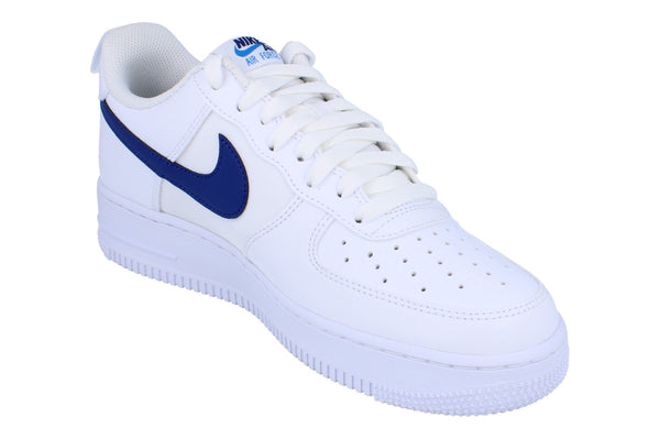 Nike Air Force 1 07 Mens Trainers Hf3836  100 - White Deep Royal Blue 100 - Photo 0