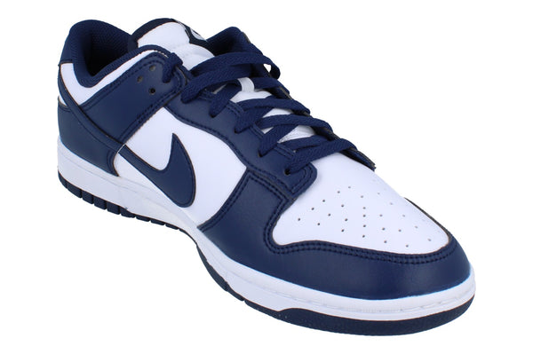 Nike Dunk Low Retro Mens Trainers Hf5441 107 - White Midnight Navy 107 - Photo 0