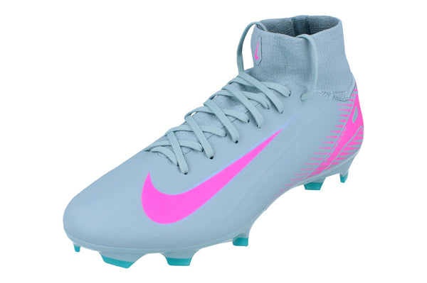 Nike Zoom Superfly 10 Pro FG Mens Football Boots Hf9433 301 - Ocean Cube Pink Blast 301 - Photo 0