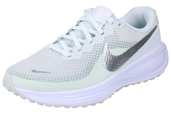 Nike Womens Revolution 8 Running Trainers Hj8485 Shoes  107 - Off White Metallic Silver 107 - Photo 0