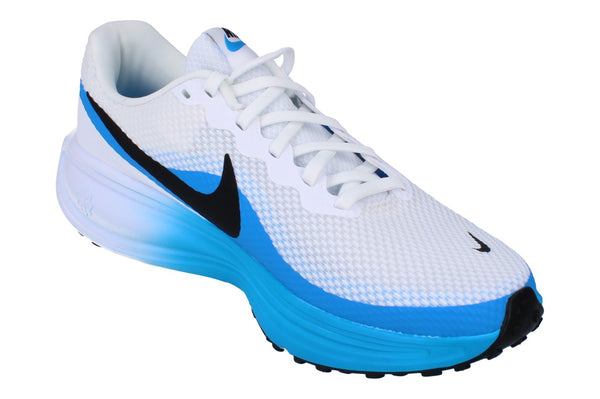 Nike Revoution 8 Mens Hj9198 103 - White Black Blue Hero 103 - Photo 0
