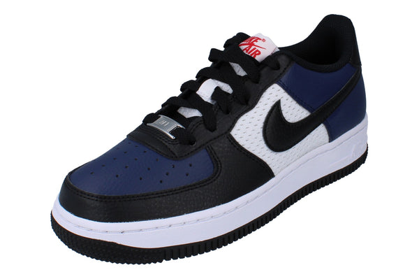 Nike Air Force 1 GS Trainers Hj9201  400 - Midnight Navy Black White 400 - Photo 0