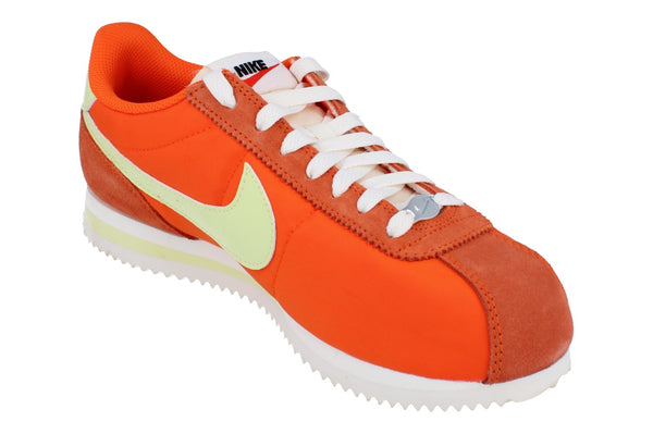Nike Womens Cortez Txt Trainers Hj9612  800 - Safety Orange Lime Sail 800 - Photo 0