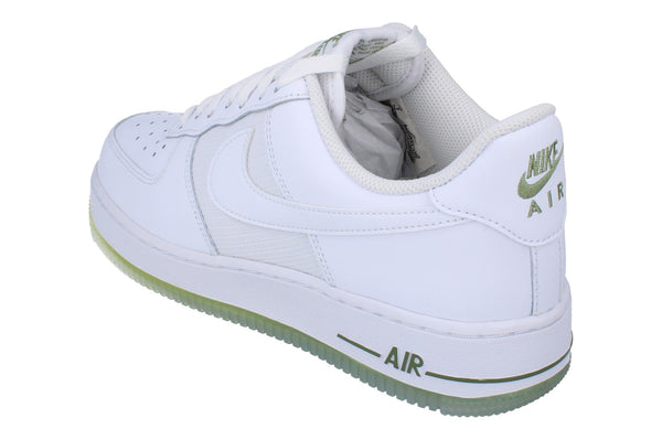 Nike Air Force 1 07 Mens Trainers Hm0941  100 - White Oil Green 100 - Photo 0