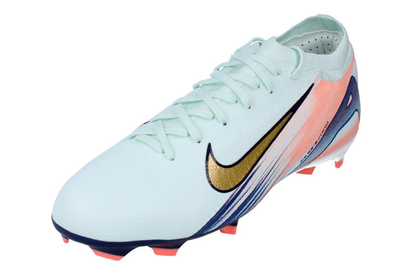 Nike Junior Zm Vapor 16 Pro Mds FG Football Boots Hm4983 300 - Barely Green Metallic Gold Coin 300 - Photo 0