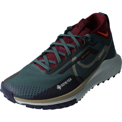 Nike React Pegasus Trail 4 GTX V2 Mens Hm9728 300 - Deep Jungle Khaki Night Maroon 300 - Photo 0
