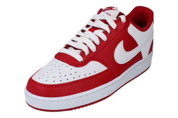 Nike Court Vision Lo Mens Trainers Hm9862 600 - Gym Red Summit White 600 - Photo 0