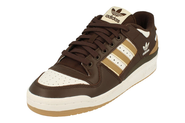 Adidas Forum 84 Low Adv Mens Trainers Sneakers  HP9087 - Brown White Hp9087 - Photo 0