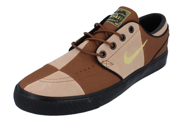 Nike Sb Zoom Janoski Og+ PRM Mens Trainers Hq1629 200 - Light British Tan Saturn Gold 200 - Photo 0