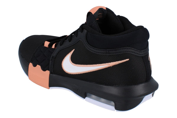 Nike Lebron Witness VIII Mens Basketball Trainers Hq2139  001 - Black White Apricot Agate 001 - Photo 0